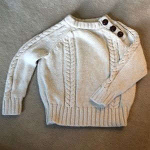 Cream Sweater 12-18M